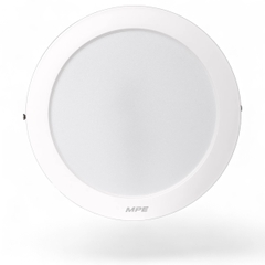 Đèn Led ốp nổi panel tròn 12W SRPL2-12T 1200Lm 6000-6500K MPE (Ø173x32)