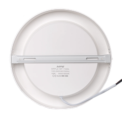 Đèn Led ốp nổi panel tròn 18W SRPL2-18T 1800Lm 6000-6500K MPE (Ø223x35)