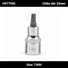 Đầu tuýp 1/2 inch ra đầu bông mai Licota T20 – T55