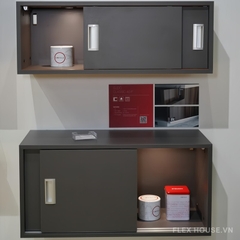 [Hafele] Tay Nắm Âm=Kl Cc096Mm,Màu Nhôm Mờ 151.76.921