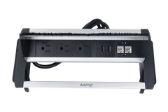 Ổ cắm âm bàn 3 ổ cắm ba chấu 110-250V TBS2 MPE