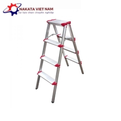 Thang nhôm bậc bằng NaKaTa đỏ