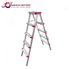 Thang nhôm bậc bằng NaKaTa đỏ