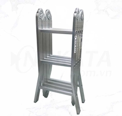 Thang nhôm gấp 4 đoạn 3m6 Nakata VN-403