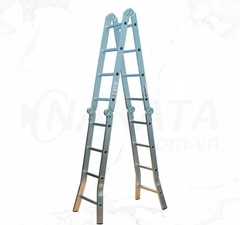 Thang nhôm gấp 4 đoạn 4m7 Nakata VN-404