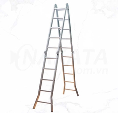 Thang nhôm gấp 4 đoạn 5m8 Nakata VN-405
