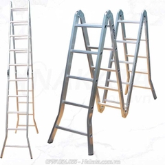 Thang nhôm gấp 4 đoạn 5m8 Nakata VN-405