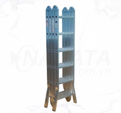 Thang nhôm gấp 4 đoạn 6m9 Nakata VN-406