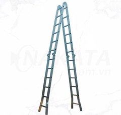 Thang nhôm gấp 4 đoạn 6m9 Nakata VN-406