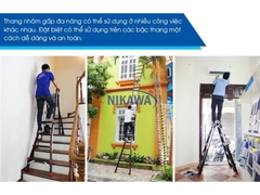 Thang nhôm gấp đa năng Nikawa NKB-49
