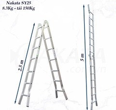 Thang Nhôm Khóa Tự Động A 2m5 Nakata VN25A