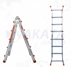 Thang nhôm gấp đa năng Nakata TY4A