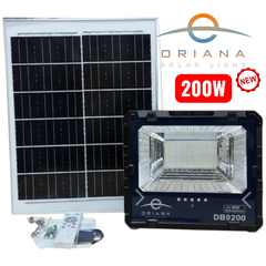Đèn Pha Năng Lượng Mặt Trời 100W – ORIANA DB-9100