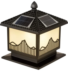 Đèn trụ cổng năng lượng mặt trời Oriana PL-0311