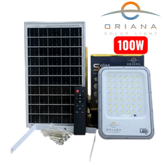 Đèn pha năng lượng mặt trời ORIANA 100W DB-8100