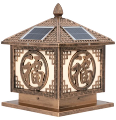 Đèn Trụ Cổng Năng Lượng Mặt Trời Oriana PL-0310