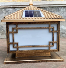 Đèn Trụ Cổng Năng Lượng Mặt Trời Oriana PL-0308