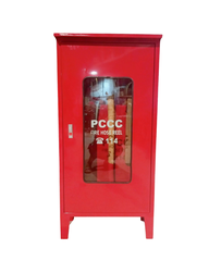 Tủ đựng dụng cụ chữa cháy – Sơn tĩnh điện đỏ 1 cánh mở