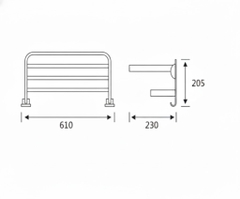 [Rangos] Vắt khăn giàn cao cấp RANGOS RG-PKG01