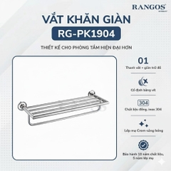 [Rangos] Vắt khăn giàn cao cấp RANGOS RG-PK1904