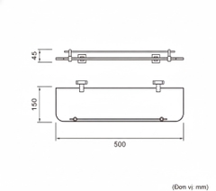 [Rangos] Kệ Gương Rangos RG-PK4613