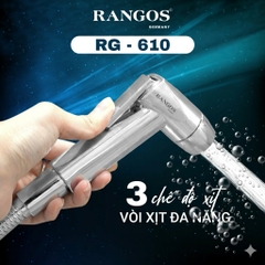 [Rangos] Bộ vòi xịt vệ sinh Rangos RG-610