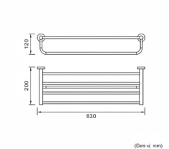 [Rangos] Vắt khăn giàn cao cấp RANGOS RG-PK1904