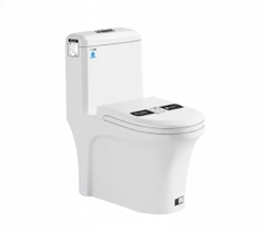 [Rangos] Bồn cầu vệ sinh bằng sứ một khối RG-8055S