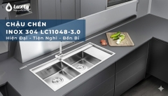 [Luxta] Chậu chén inox LC11048-3.0