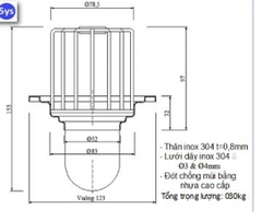 THOÁT SÀN CẦU - TSC226