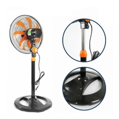 Quạt đứng CN NSF1607 (đen cam) Nanoco