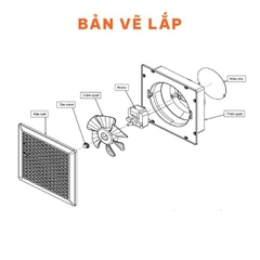 Quạt Hút Siêu Mỏng Nanoco NMV1523 – 15W