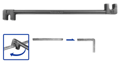 Vam càng cua uốn sắt 12x14mm Wadfow WQB3360