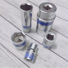 Đầu tuýp 1/2" dài (lục) TOP 8mm-32mm