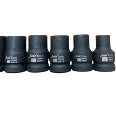 [Santa] Đầu típ hơi cr-mo 1/2" đen  ngắn