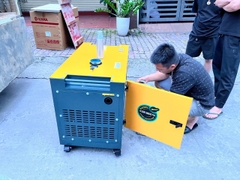 Máy Phát Điện Chạy Dầu 6Kw Kama KDE8800TN Siêu Cách Âm