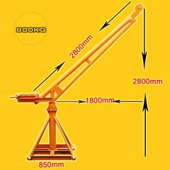 Khung Cẩu Xoay 360 Độ Kenbo KCX8-4 800Kg Đế Liền Trụ