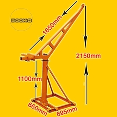Khung Cẩu Xoay 360 Độ Kenbo KCX5-2 500Kg Hai Thanh Giằng