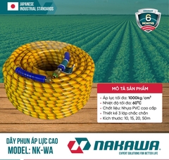 Dây phun xịt áp lực 50M 8.5mm Nakawa NK-WA50