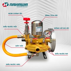 Đầu Phun Áp Lực 3HP NAKAWA NK3048H