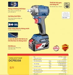 Máy Bắt Ốc Dùng Pin Dongcheng DCPB 358