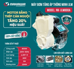 Máy Bơm Tăng Áp 850W Nakawa NK-BP850A