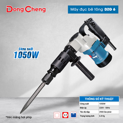 Máy Đục Bê Tông 1050W Dongcheng DZG6