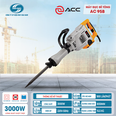 Máy đục bê tông 3000W ACC AC95B