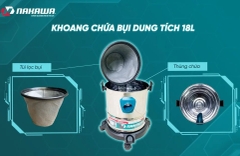 Máy hút bụi công nghiệp 1600W 18L Nakawa NK-HB18L