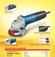 Máy Mài Góc Dongcheng DSM09-100S 800W