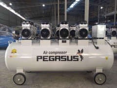 Máy Nén Khí Không Dầu Pegasus 6Hp 500L TM-OF1100X4-500L 380V