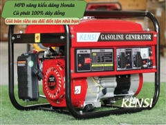 Máy Phát Điện 3Kw Chạy Xăng Kensi 3500