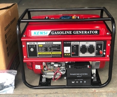 Máy Phát Điện 5Kw Chạy Xăng Kensi 6500E Đề