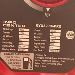 Máy Phát Điện Chạy Xăng Inverter 3.2Kw Kyopower KYO3200i-PRO